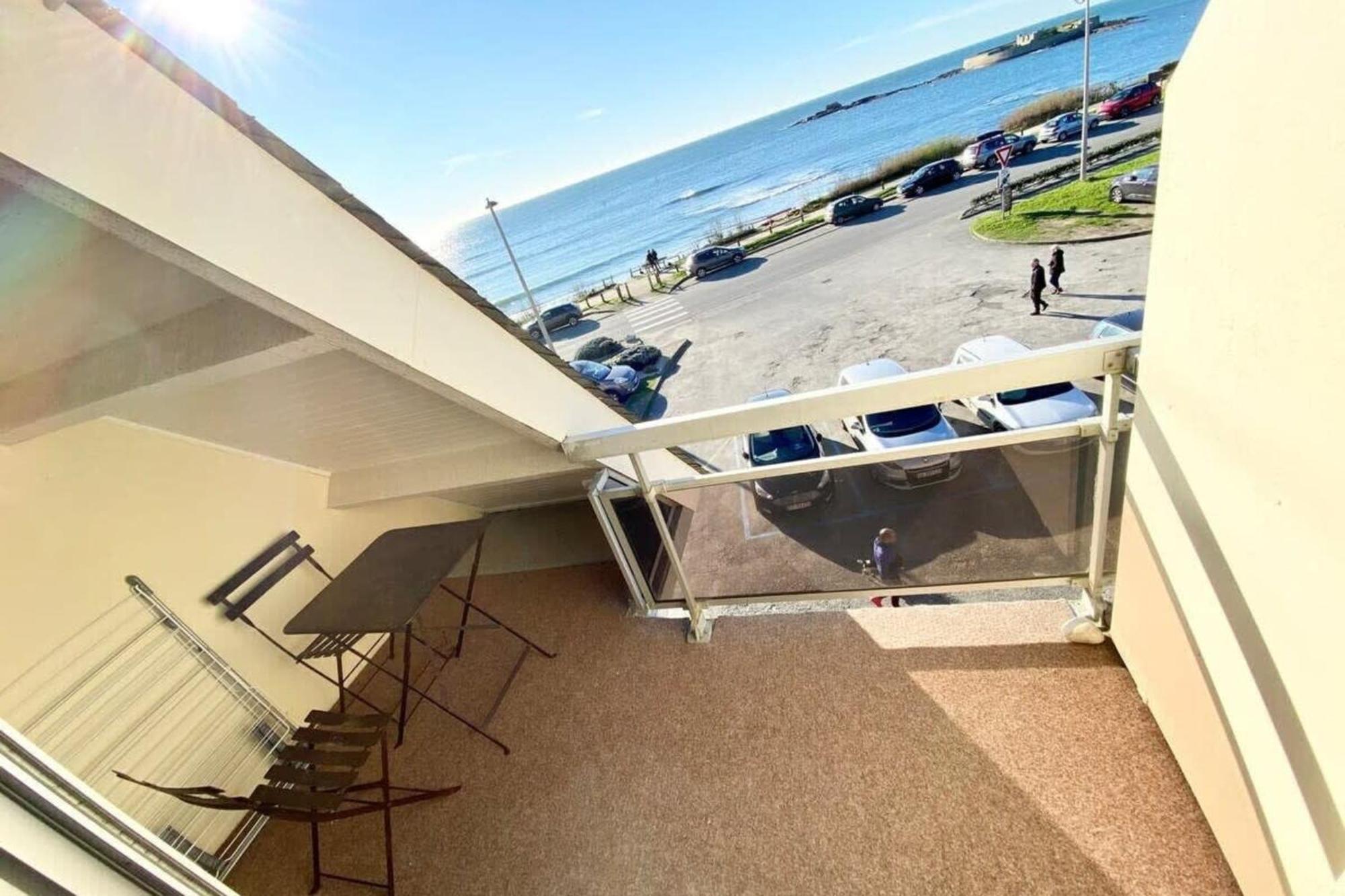 Joli Appartement Top Cosy Vue Mer Imprenable 180 Ploemeur Exteriör bild