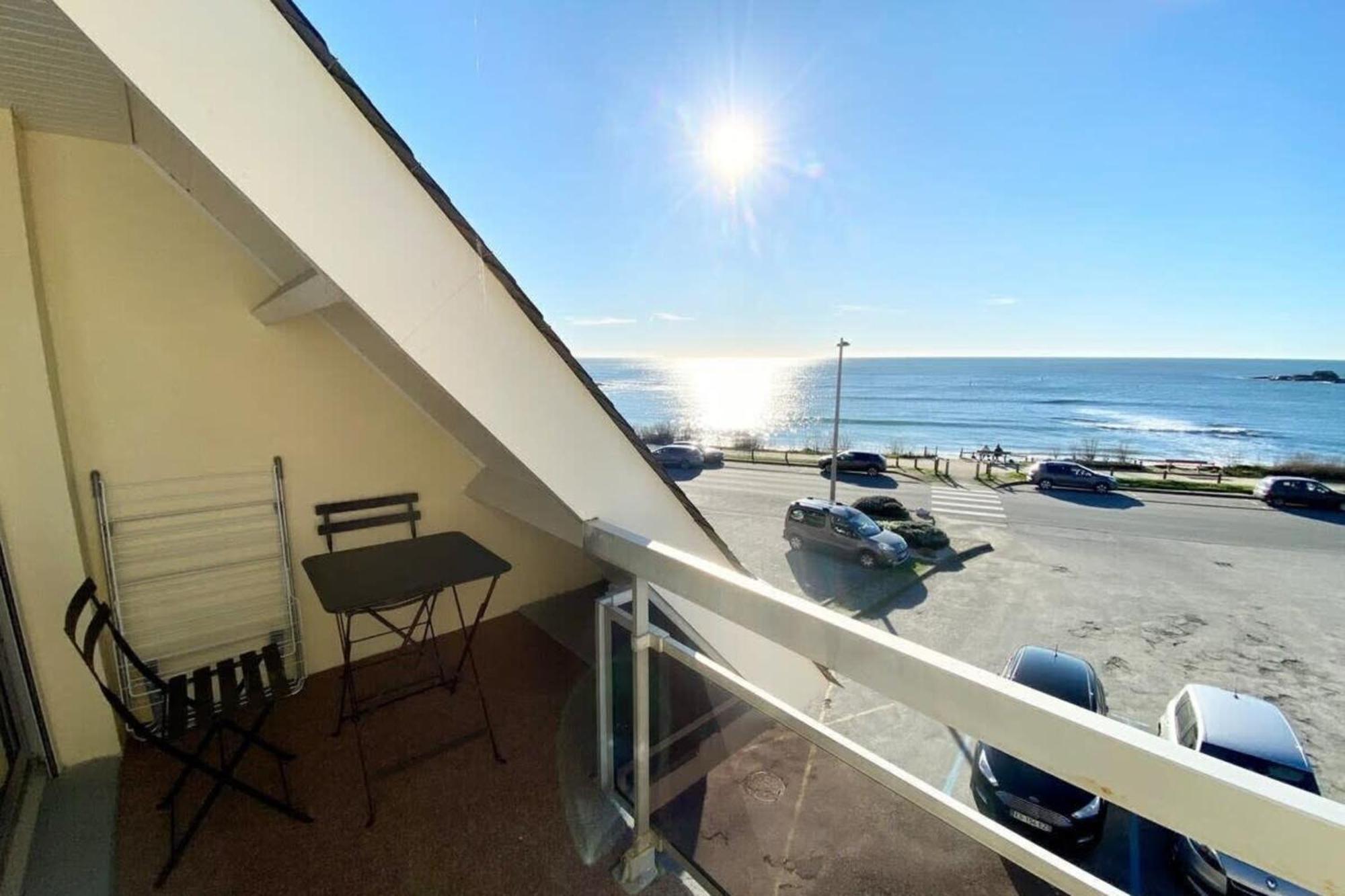 Joli Appartement Top Cosy Vue Mer Imprenable 180 Ploemeur Exteriör bild